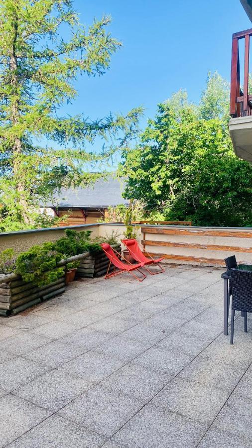 Font-Romeu : T2 Avec Grande Terrasse Et Garage Leilighet Eksteriør bilde